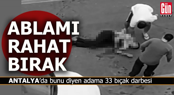 Kayınbiraderini, 17'si ölümcül, 33 bıçak darbesiyle öldürmüş