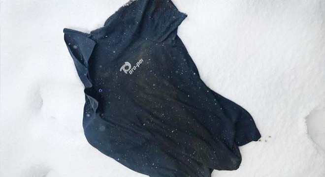 Kayıp operatörün tişörtü bulundu