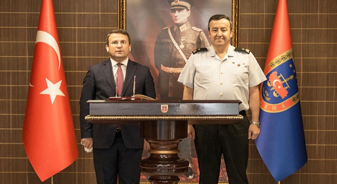 Kaymakam Çimşit'ten Tuğgeneral Özfidan'a ziyaret