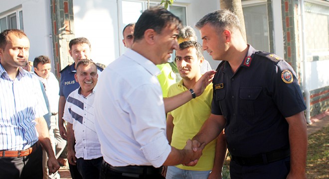 Kaymakam Sakar Ankara'ya uğurlandı