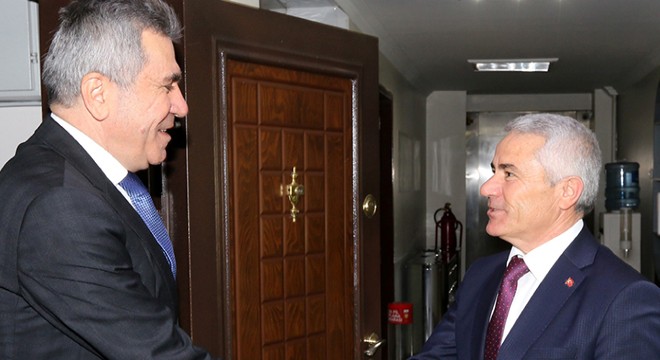 Kaymakam Sezgin'den Başkan Ünal'a ziyaret