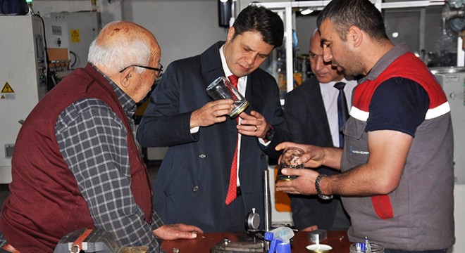 Kaymakam Çengel, OSB yi inceledi