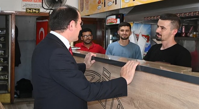 Kaymakam Türker den esnaf ziyareti