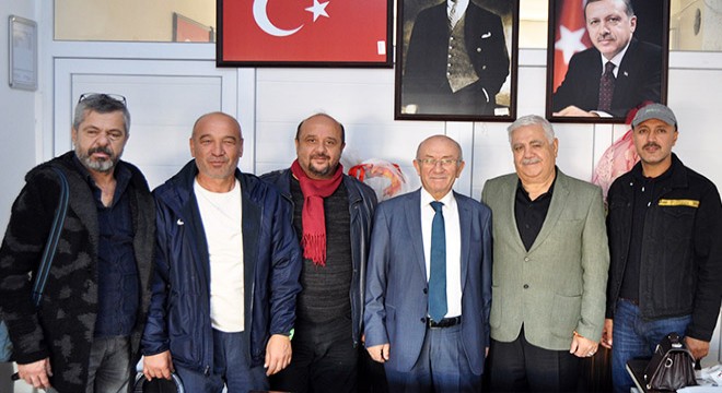 Kaymakamdan Gazeteciler Derneği'ne ziyaret