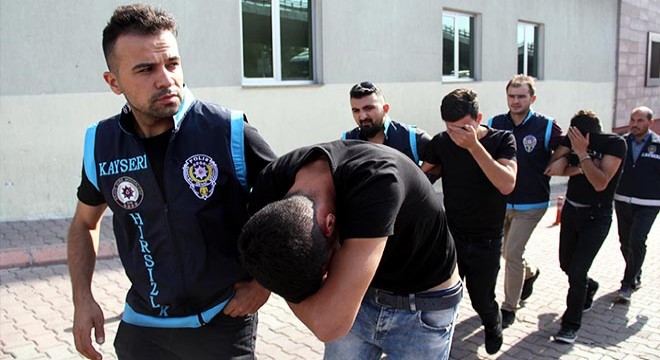 Kayseri'de 3 akü hırsızı yakalandı