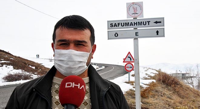 Kayseri de mahalleye  kuduz  karantinası