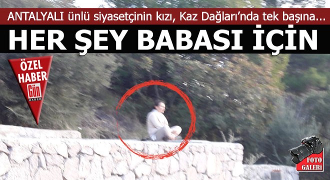 Kaz Dağları'nda tek başına ne yapıyor?