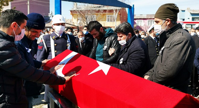Kaza şehidi uzman çavuş, Erzurum'da toprağa verildi