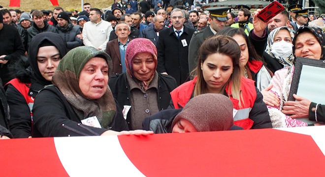 Kaza şehidi er Ali Arslan, son yolculuğuna uğurlandı