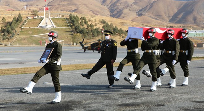 Kaza şehidi, törenle memleketine uğurlandı