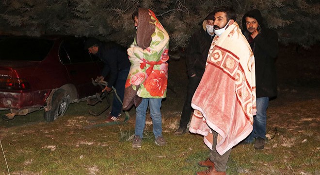 Kaza yaptığını önce inkar etti, sonra kabul etmek zorunda kaldı