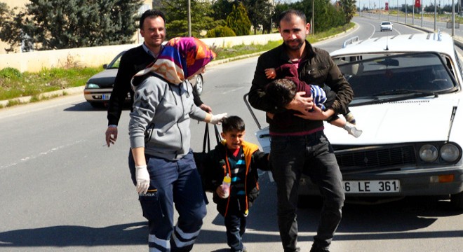 Kazada yaralanan çocuğun, hemşireyle 'iğne' pazarlığı