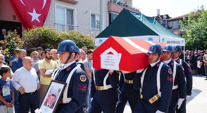 Kazada yaşamını yitiren uzman çavuş toprağa verildi