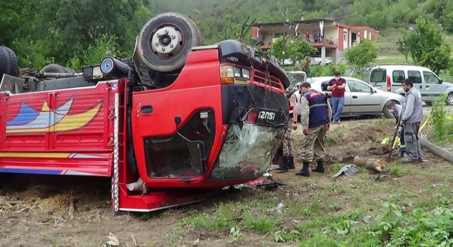 Kazada yaralanan sürücü, ölen arkadaşının başında bekledi