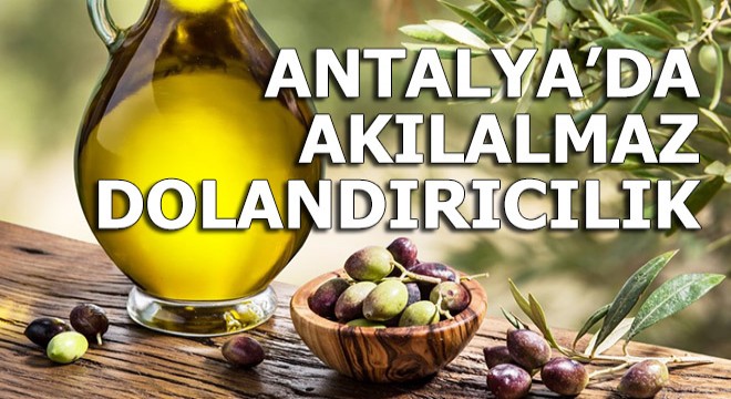 Kazak iş insanına akılalmaz zeytinyağı dolandırıcılığı