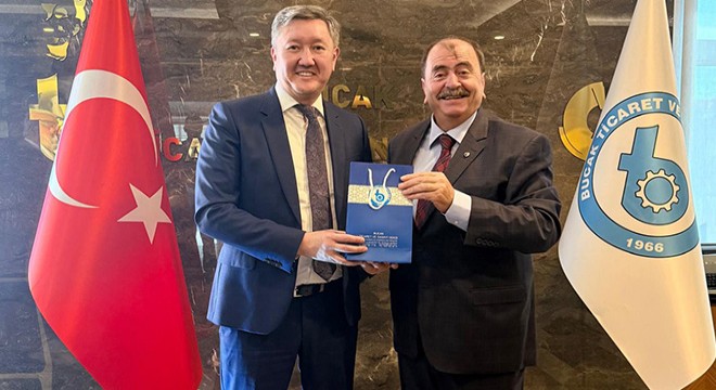 Kazakistan Başkonsolosu ndan Bucak ziyareti