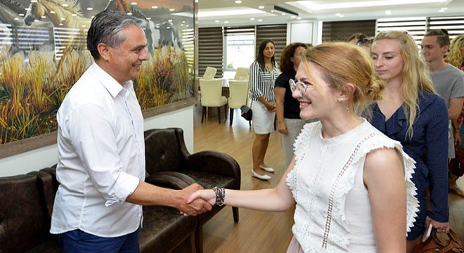 Kazan Federal Üniversitesi öğrencileri Muratpaşa'da