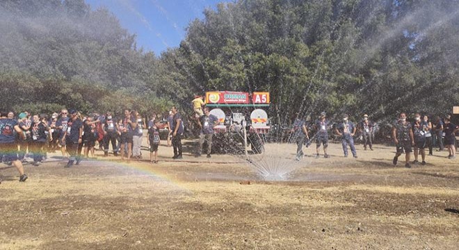 Kazdağları eteklerine yangın istasyonları kuruldu