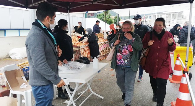 Kemer Belediyesi koronavirüs tedbirlerini sürdürdü