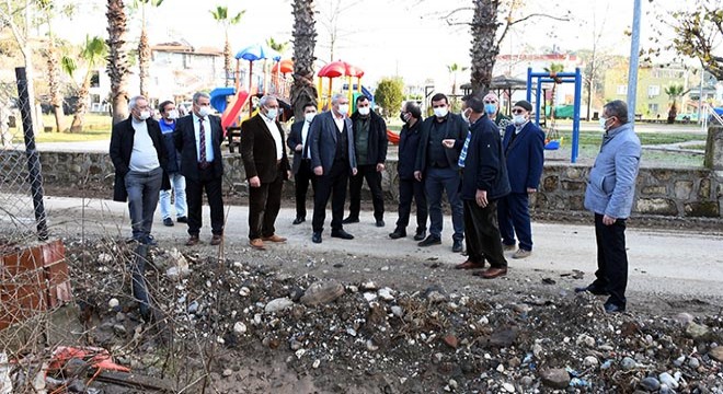 Kemer Belediyesi'nden Çamyuva'da altyapı çalışması