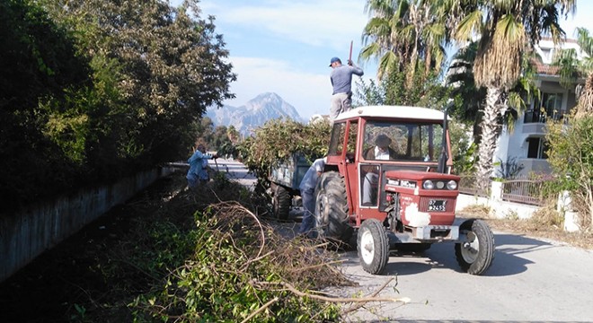 Kemer Belediyesi'nden kış hazırlığı