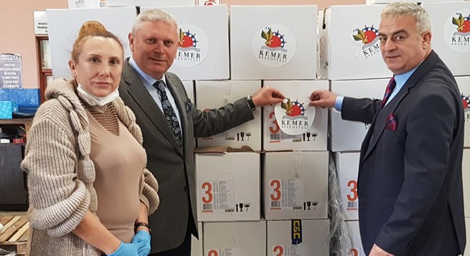 Kemer Belediyesi'nden yardım paketi
