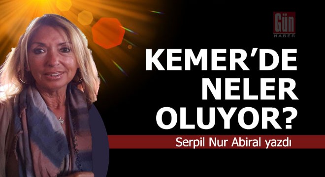 Kemer Belyediyesi'nde neler oluyor?