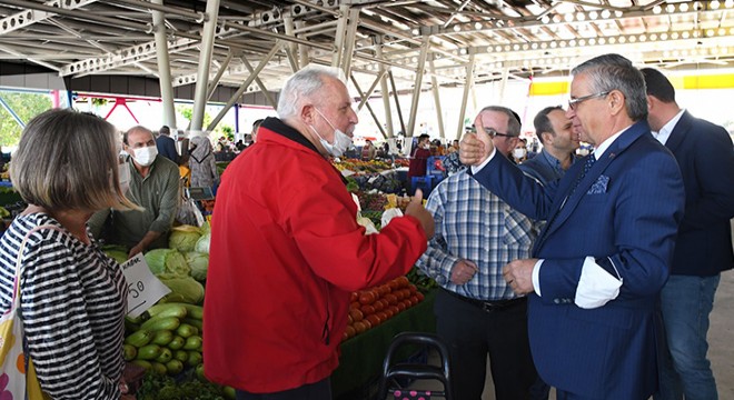 Kemer'de Arslanbucak Kapalı Pazar yeri açıldı