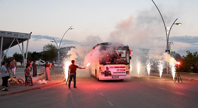 Kemer'de Cumhuriyet coşkusu