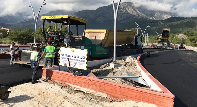 Kemer'de çalışmalar sürüyor