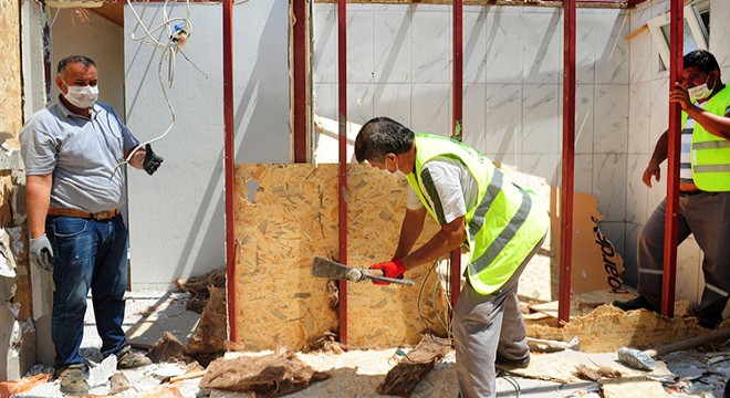 Kemer'de kaçak yapıya taviz yok