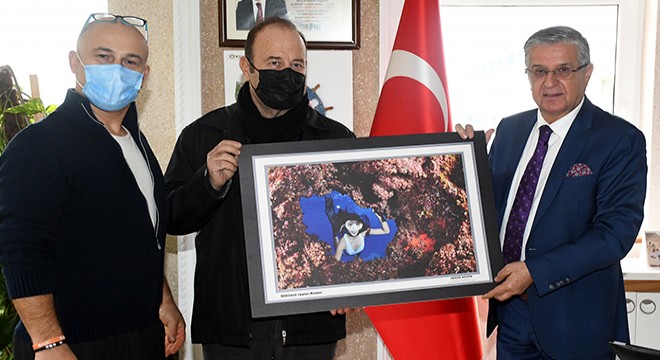 Kemer'in su altı güzellikleri Rusya'da tanıtılacak