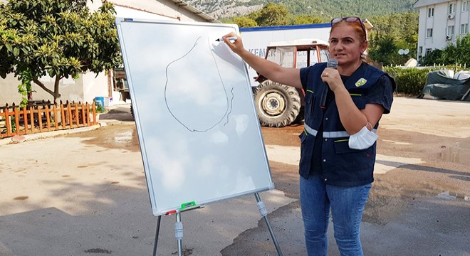 Kemer Belediyesi personeline yangın eğitimi