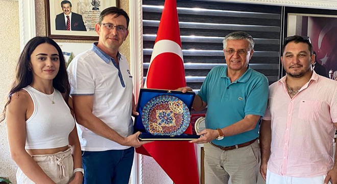 Kemer TÜRSAB dan Başkan Topaloğlu na ziyaret