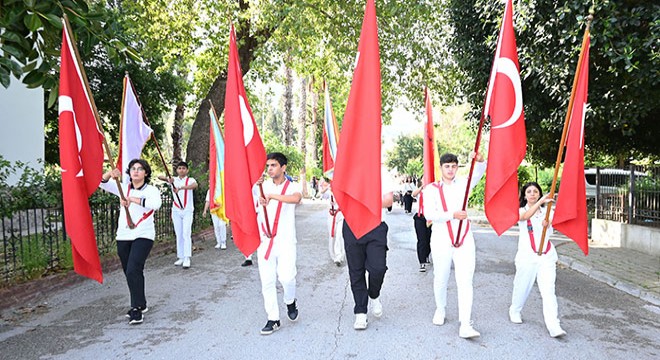 Kemer de 19 Mayıs töreni