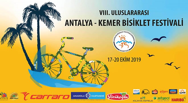 Kemer de Bisiklet Festivali düzenlenecek