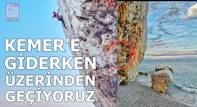 Kemer yolu üzerinde bir güzellik