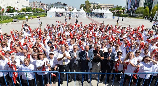 Kent Meydanı'nda sabah sporu