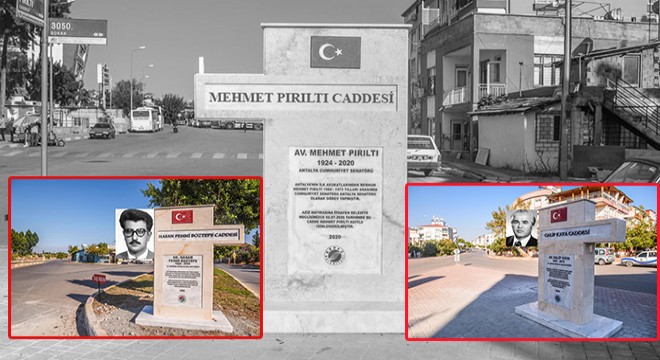 Kepez Antalya'ya hizmet edenleri unutmadı