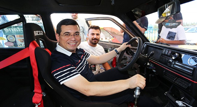 Kepez'de Otodrag Yarışları nefes kesti