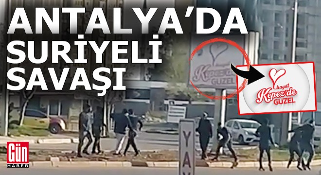 Kepez'de o billboardaki mesaja yakışmayan görüntü...