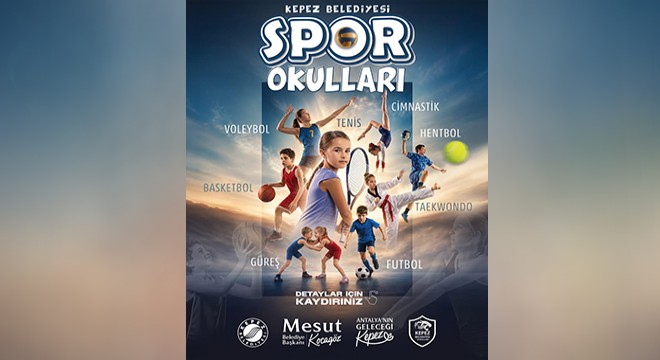 Kepez'de sporla büyüyen nesiller için yeni dönem