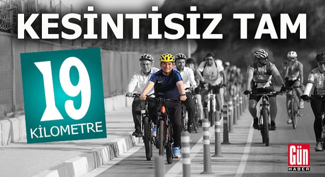 Kepez’den 19 kilometre kesintisiz bisiklet yolu ağı