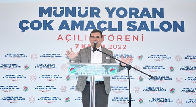 Kepez’den Namık Kemal Ortaokulu’na çok amaçlı salon
