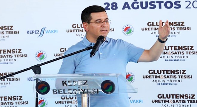 Kepez'in Glütensiz Üretim ve Satış Tesisi açıldı