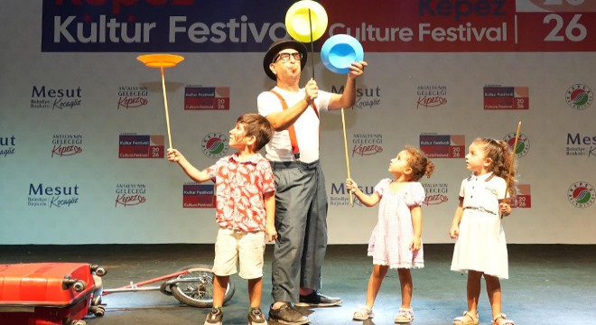 Kepez’in kültür festivali çocuk etkinlikleriyle şenlendi
