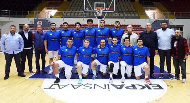 Kepez basketbol evinde galip