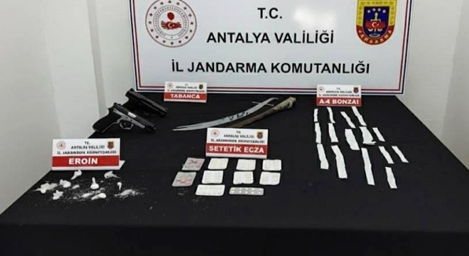 Kepez de uyuşturucu operasyonu