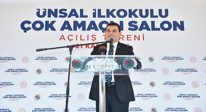 Kepez’den Ünsal İlkokulu’na ‘Çok Amaçlı Salon’