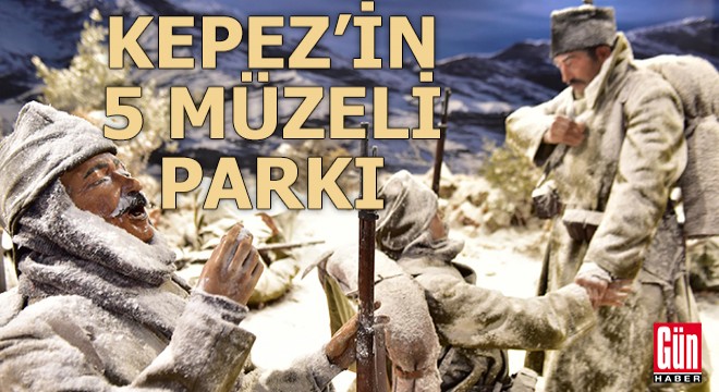 Kepez in 5 müzeli parkı